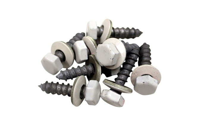 Palmako skruer 35 x 8 mm med skive - 8 stk.